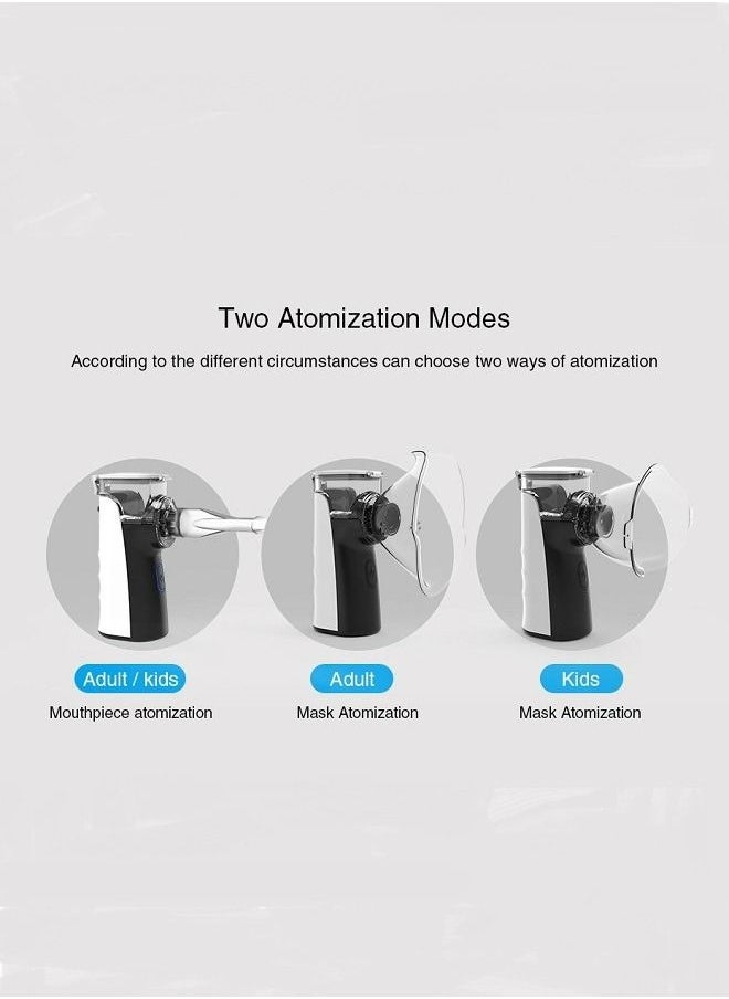 McDou - Household handheld nebulizer Ultrasonic atomization portable handheld micro-net child atomizer - Image 1