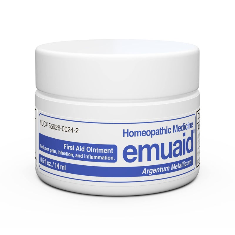 Emuaid مرهم إيموايد كريم الإكزيما، علاج قوة منتظمة لفطريات القدم، الصدفية، حكة الفخذ، مضاد للحكة، الطفح الجلدي، وعدوى الخميرة، 0.5 أونصة - Image 1