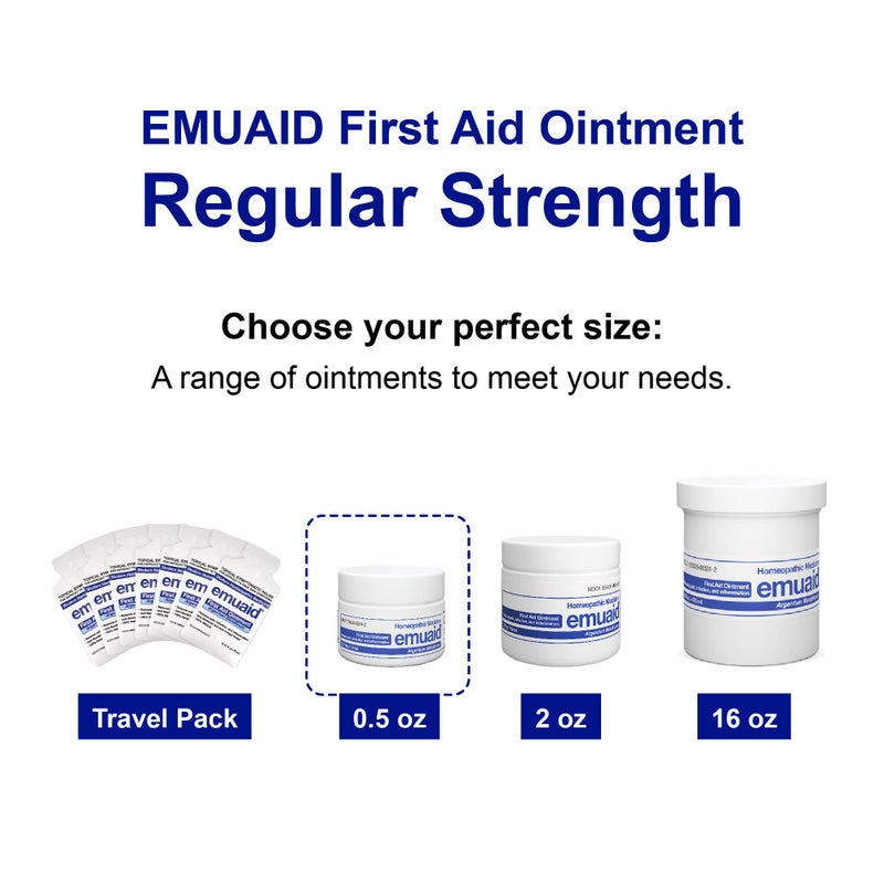 Emuaid مرهم إيموايد كريم الإكزيما، علاج قوة منتظمة لفطريات القدم، الصدفية، حكة الفخذ، مضاد للحكة، الطفح الجلدي، وعدوى الخميرة، 0.5 أونصة - Image 4