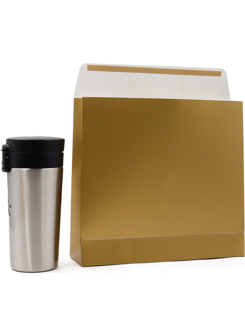 Repro Design Premium Gold 25 x 23 x 7 cm 2 Gift Envelopes with Tape, Gift Wrap, Gift Bag  - Image 2