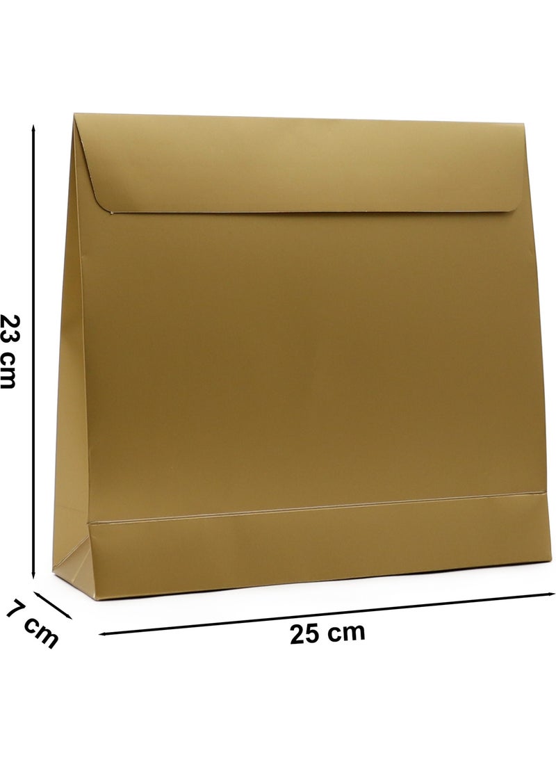 Repro Design Premium Gold 25 x 23 x 7 cm 2 Gift Envelopes with Tape, Gift Wrap, Gift Bag  - Image 4
