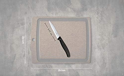 Victorinox Swiss Army 6.7703 Swiss Classic Straight Paring Knife Black 4 in - Image 5