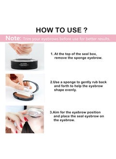 Eyebrow Powderwaterproof Eyebrow Stamp Powder Seal Perfect Nature Eye Brow Powder Tinting Coloring Kit Delicate Shape (101Dark Gray) - pzsku/Z8A6463AF5E71BD5A0C94Z/45/_/1694511391/10745f29-6d9c-40da-92ff-2393982891a4