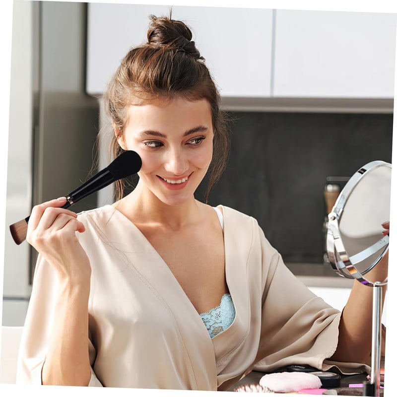 Travel Makeup Brush Double Sided Concealer and Face Brush Compact Design for Go Application Soft Artificial for Comfortable Use Durable - Image 3