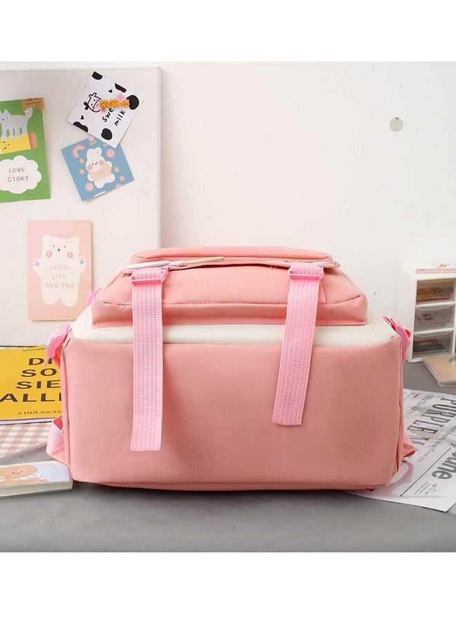 Generic - 5 Piece Back to School Backpack Bookbag,Set Including Backpack Handbag Pencil Bag Lucky Bag,Waterproof And Large CapacityWith Side Storage Bag - Image 1