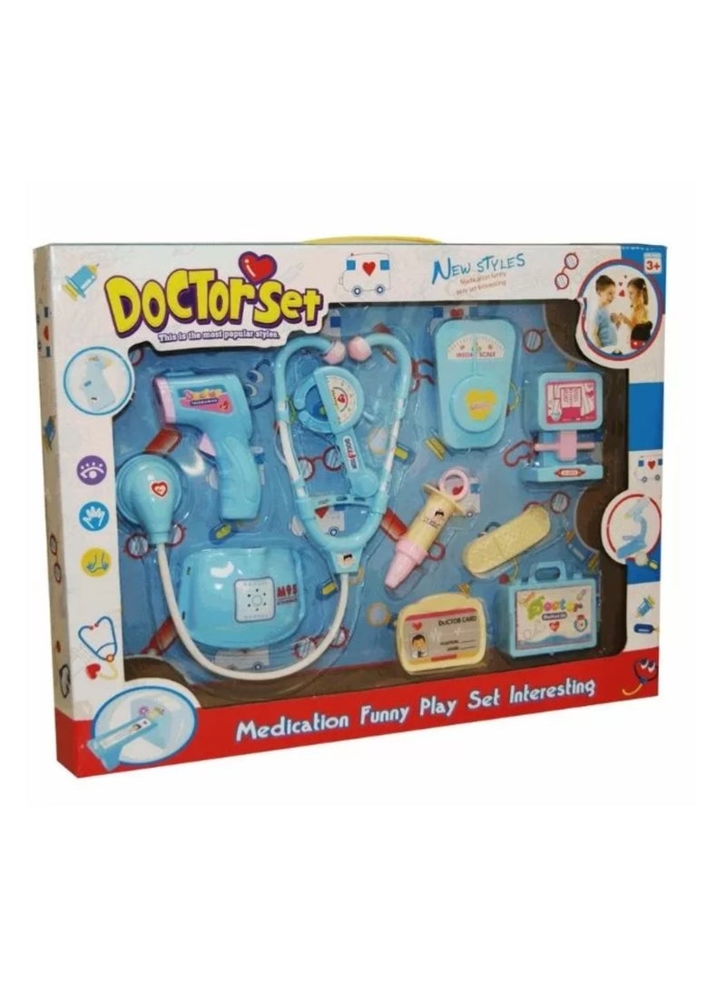 Doctor Equipment Simulation Toy Set for Pretend Play