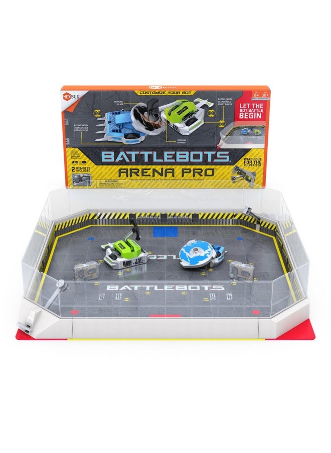 Hexbug HEXBUG BattleBots Arena Pro, Remote Control Robot Toys for Kids with Over 100 Configurations, STEM Toys for Boys & Girls Ages 8 & Up, Batteries Included  - Image 1