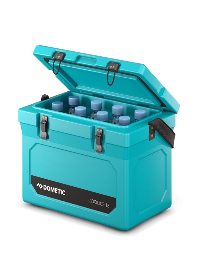 Dometic Ice box for trips, Ice box for trips, Turquoise, capacity 13 L - Image 1