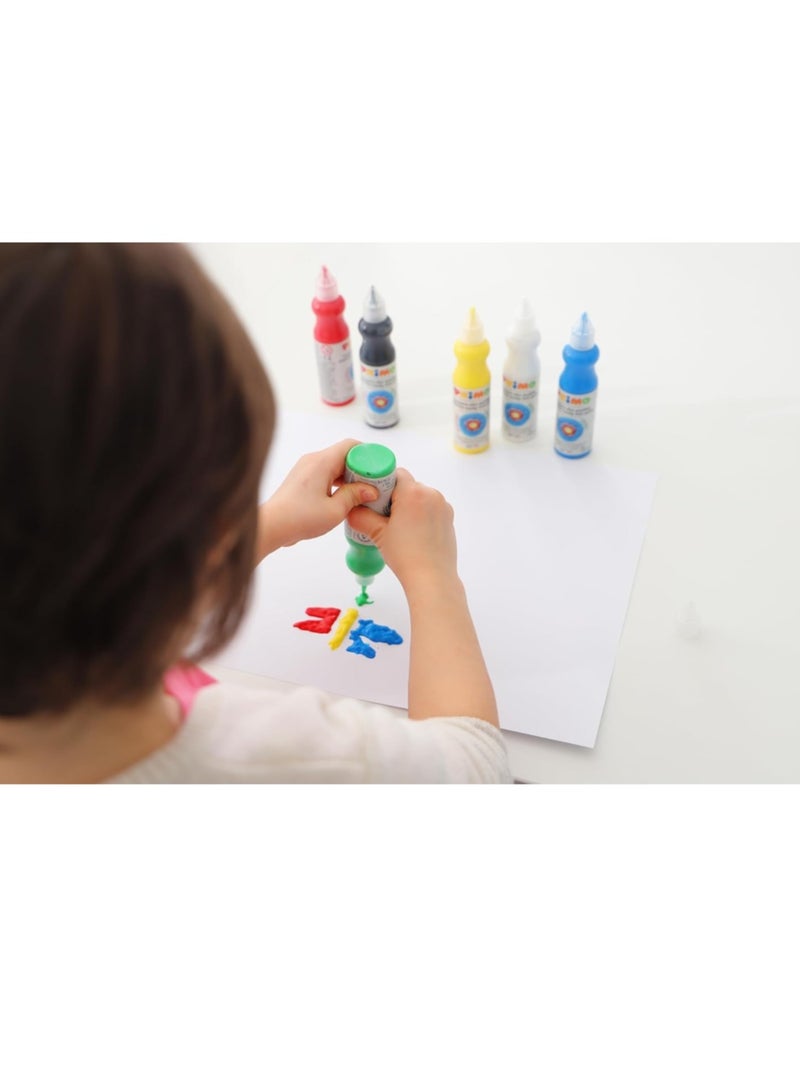 PRIMO Tempera Paint Bottle, 50ml, Basic Yellow, Non-Toxic, Convenient, for Little Artists by Primo - Image 4