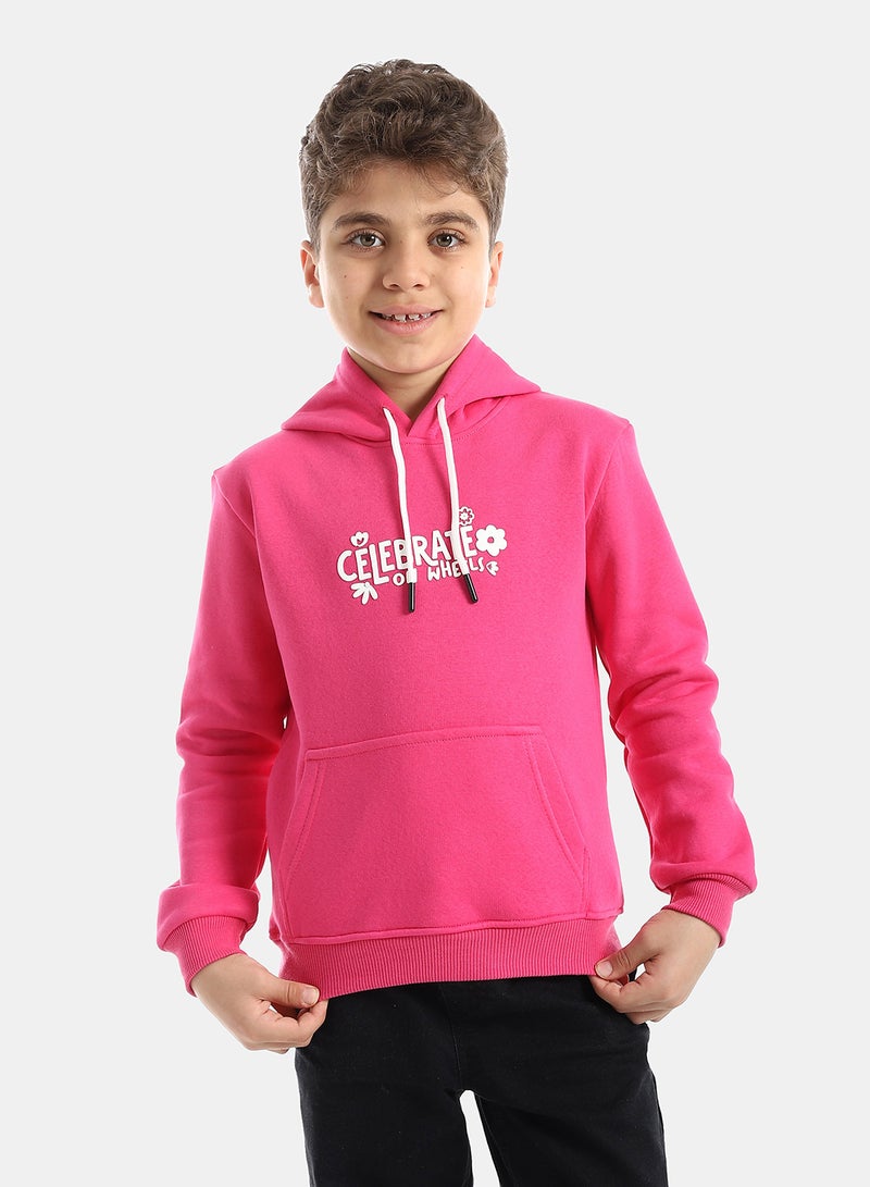 Andora Pink Sweatshirt Long Sleeves Printed pattern - Image 1