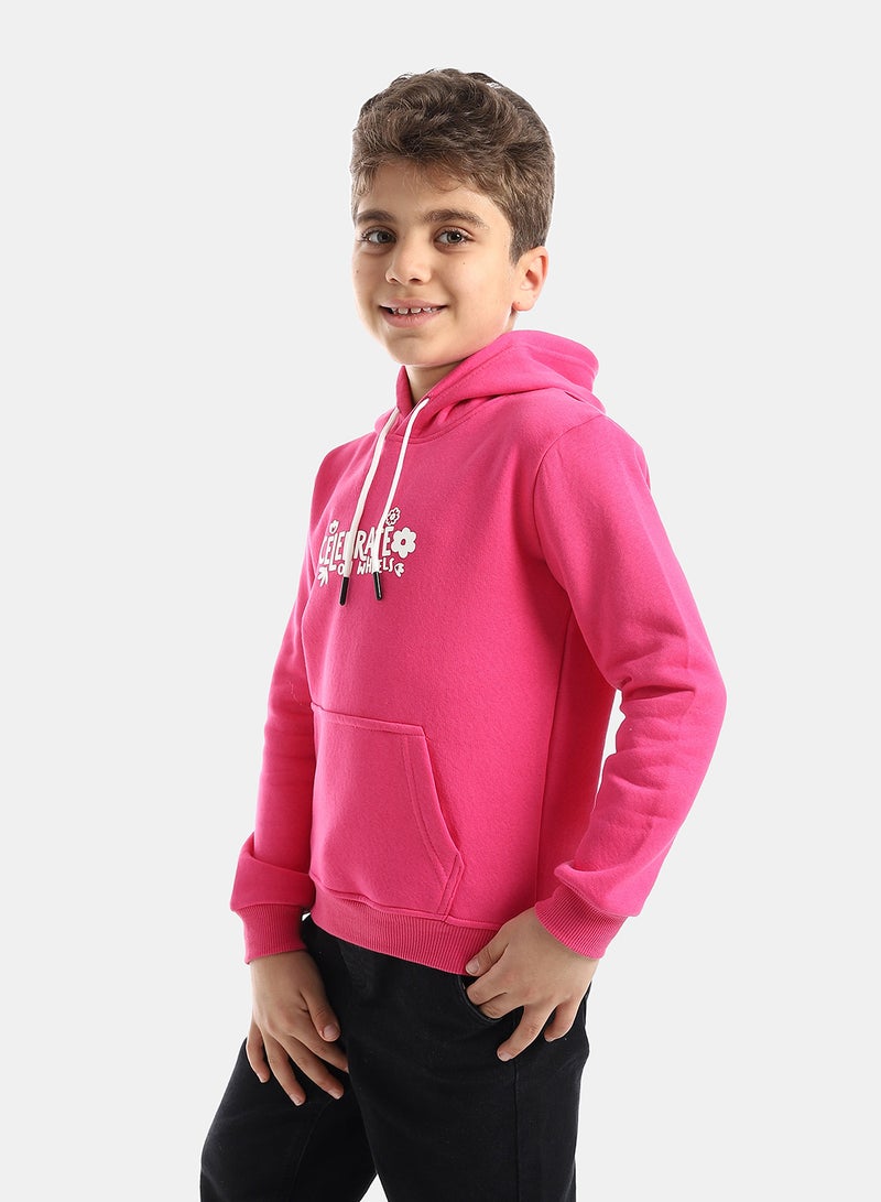 Andora Pink Sweatshirt Long Sleeves Printed pattern - Image 2