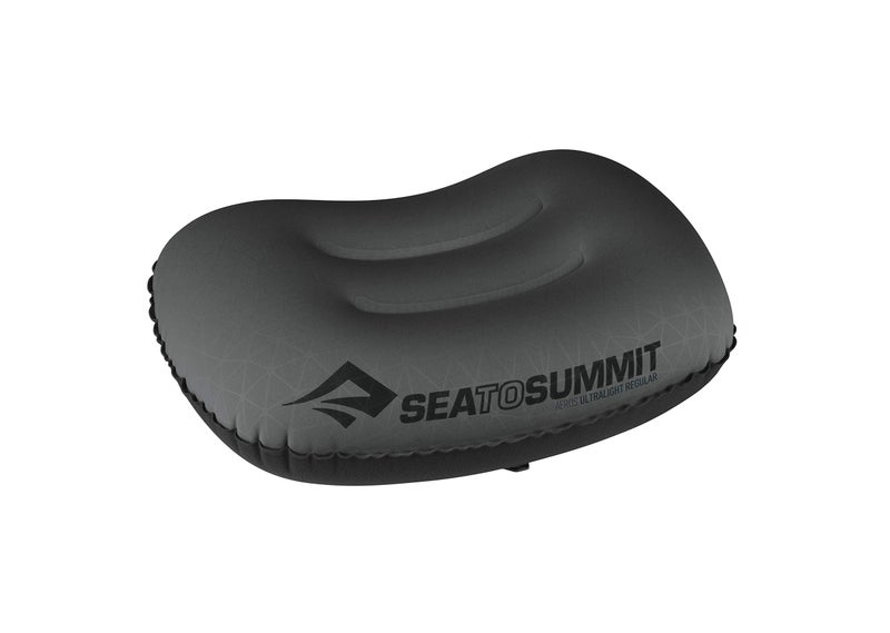SEA TO SUMMIT Sea to Summit Aeros Ultralight Inflatable Camping and Travel Pillow Regular 142 x 102 Grey 