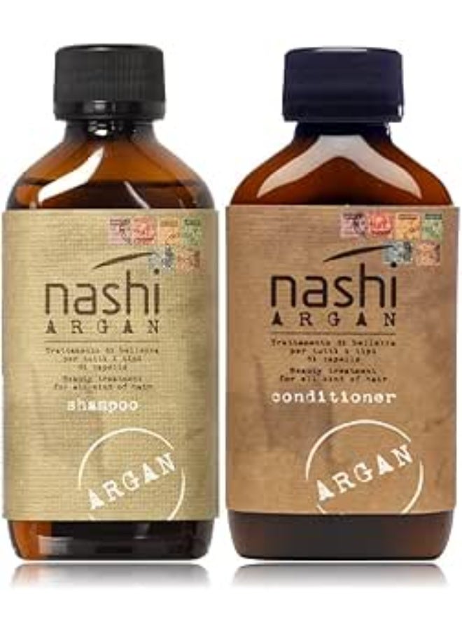 Nashi Argan Hair Care Combo Shampoo 200ml + Conditioner 200 ml - Image 1