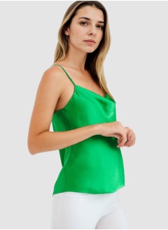 Satin Lace Top