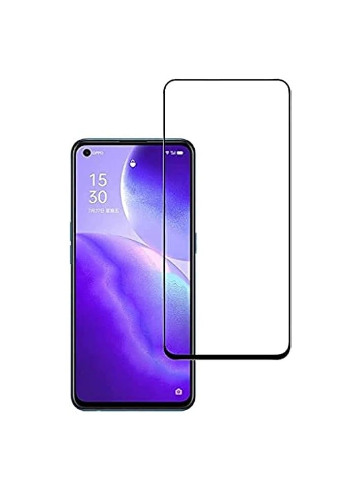 PROMASS Oppo Reno5 5G / Reno5 Z 5G Screen Protector, Full Coverage Screen Guard, Tempered Glass HD Clear Screen Protector for Oppo Reno 5 - Image 1