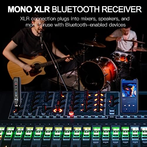 Xvive P3D Bluetooth XLR Receiver Pair for Audio Mixer, Active PA, DJ Systems - Image 4