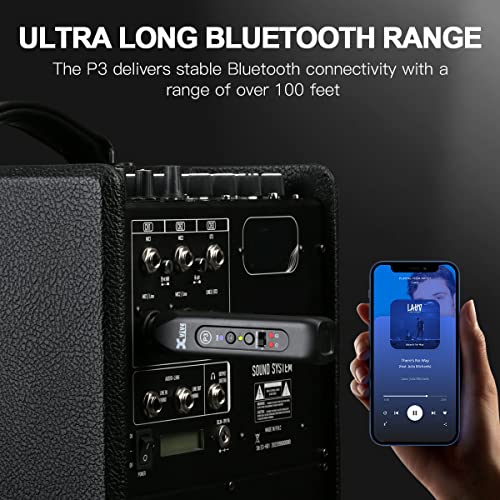 Xvive P3D Bluetooth XLR Receiver Pair for Audio Mixer, Active PA, DJ Systems - Image 3