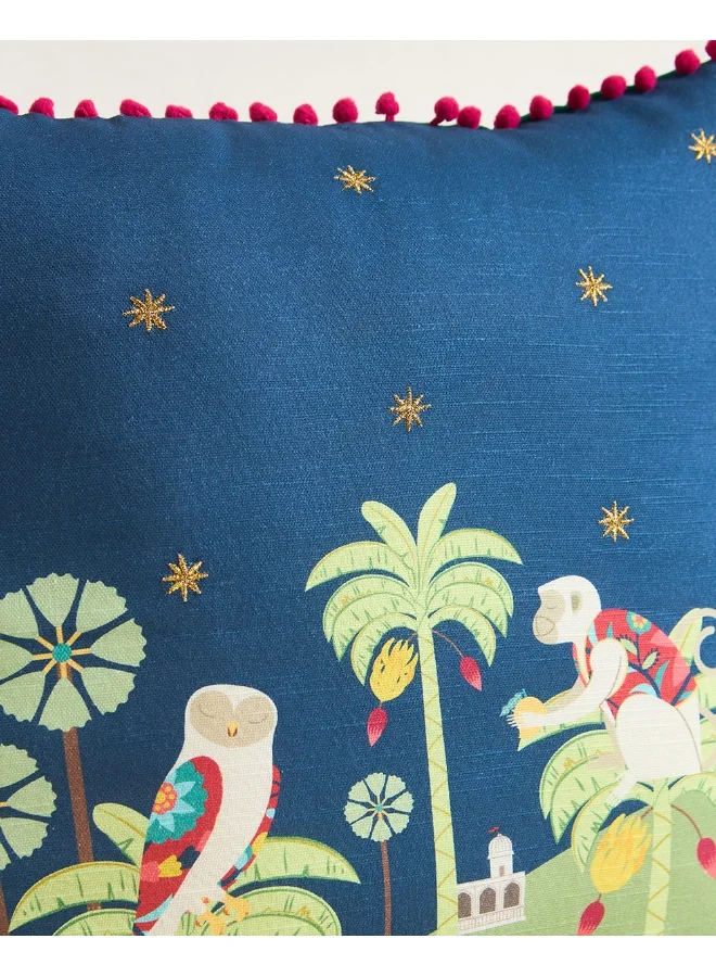 Chumbak Chandni Cushion Cover, 16"