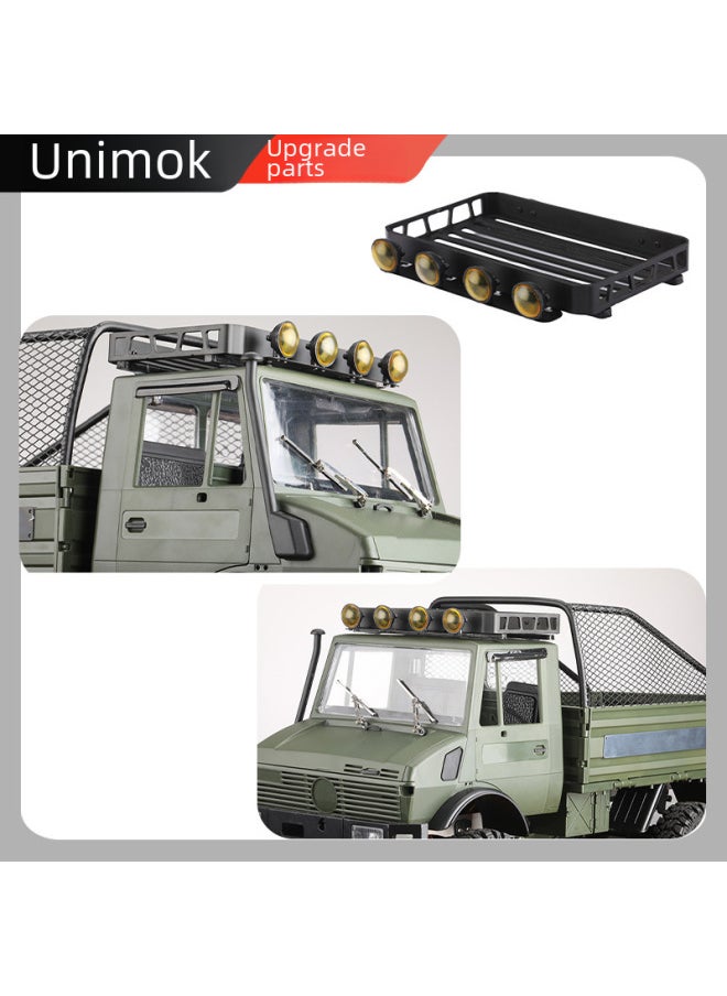 Generic Landa Technology Unimok P06 Model Metal Upgrade Parts Tires Rear Dump Toy Remote Control Car Accessories-Color:A Luggage Rack  - Image 3