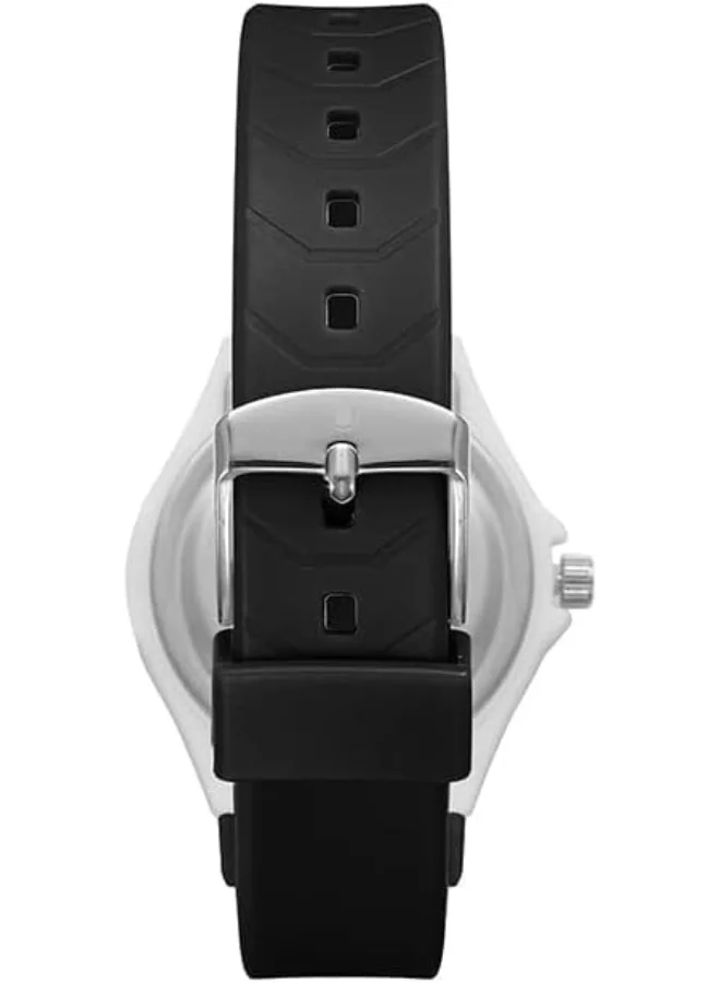ASTRO Astro Kids Watch, Analog Display and Polyurethane Strap - A23803-PPBB, Black