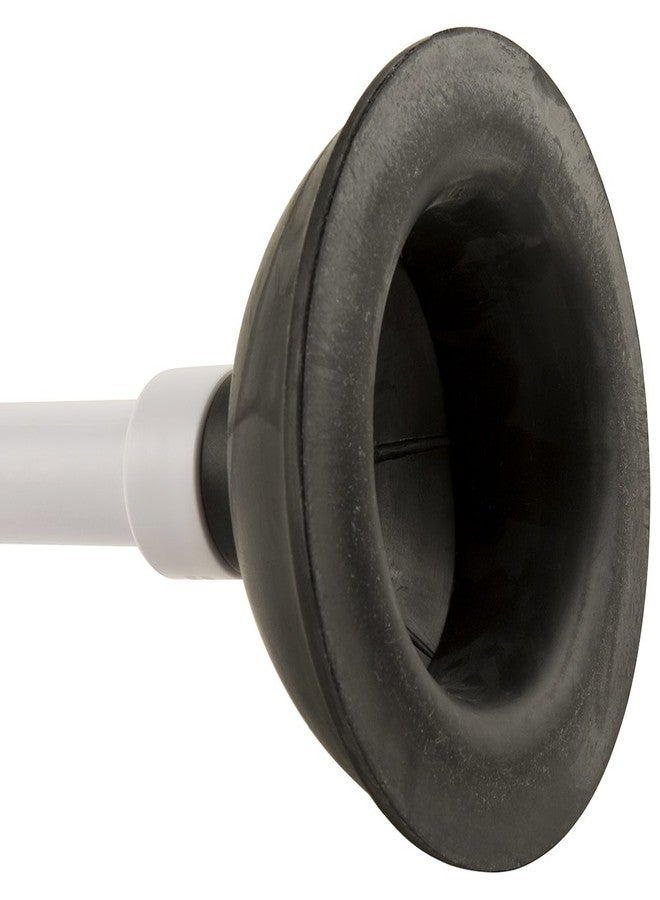 Plumb Craft PlumbCraft 14-18-in. Stow-Away Plunger with Adjustable Handle 7503500, Heavy Duty Toilet Plunger for Households, Ergonomic Plunger to Unclog Toilet, Toilet Bowl Plunger with Ergonomic Handle - Image 3
