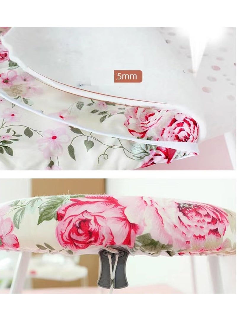 ET-LIFE Countertop Ironing Board, Portable Ironing Board with Ironing Rest Foldable Sleeve Ironing Table Top Space Saving Mini Ironing Station Cover T-Leg Heat Resistance Pad for Laundry Dorm Home Travel - Image 2