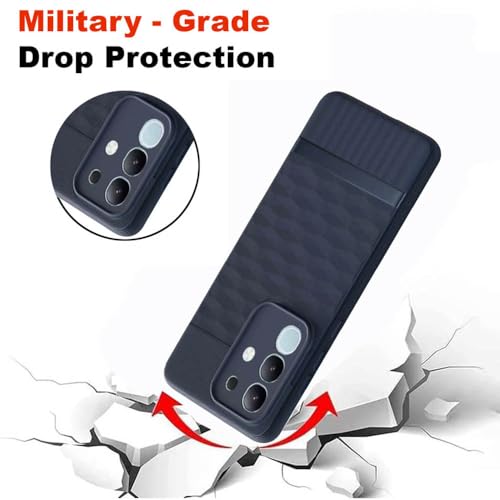 Casotec Shockproof Case for Vivo T4x 5G / Y29 4G / Y31 Pro 5G / iQOO Z10x 5G | Full Camera Protection | TPU Flexible Back Cover for Vivo T4x 5G / Y29 4G / Y31 Pro 5G / iQOO Z10x 5G (Steel Blue) - Image 4