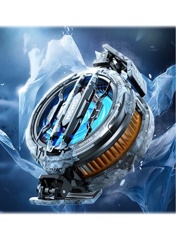 Memo CX07 Cell Phone Magnetic Cooler Fan 15W Rapid Cooling Semiconductor Heatsink Radiator Perfect for Gaming on All Smartphones and Tablets - Image 1