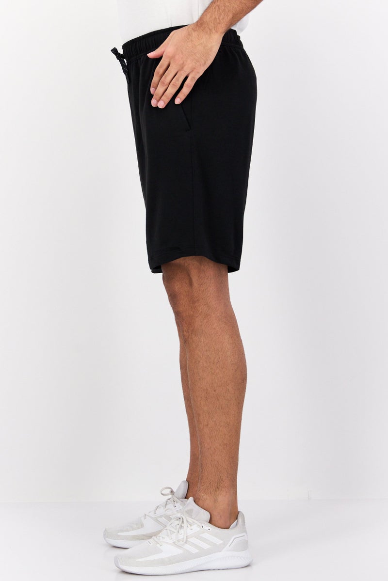Apana Men Sportswear Fit 8 Inseam Training Shorts, Black - Image 2