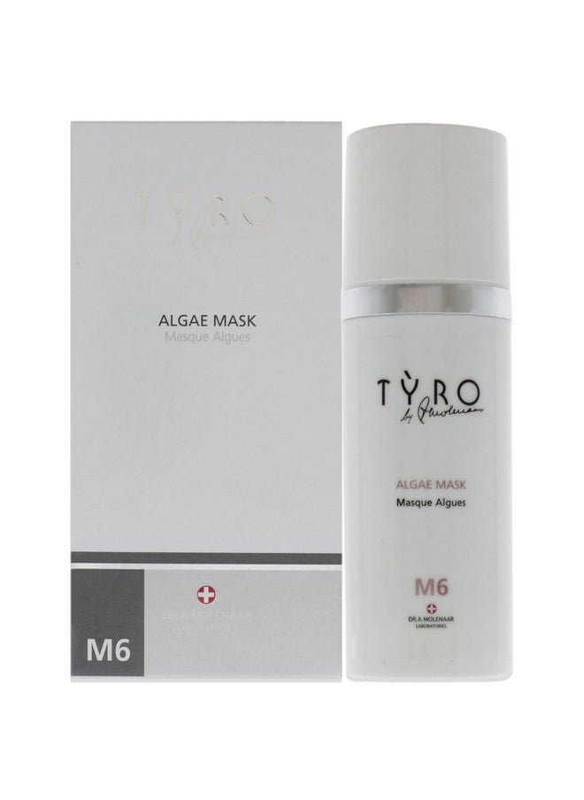 TYRO - Algae Face Mask Hydrating And Restoring Mask For Face Neck And Décolleté Contains Algae Extract Rich In Antioxidants Which Help Protect Skin Against Free Radicals And Wrinkles 1.69 Oz - Image 1