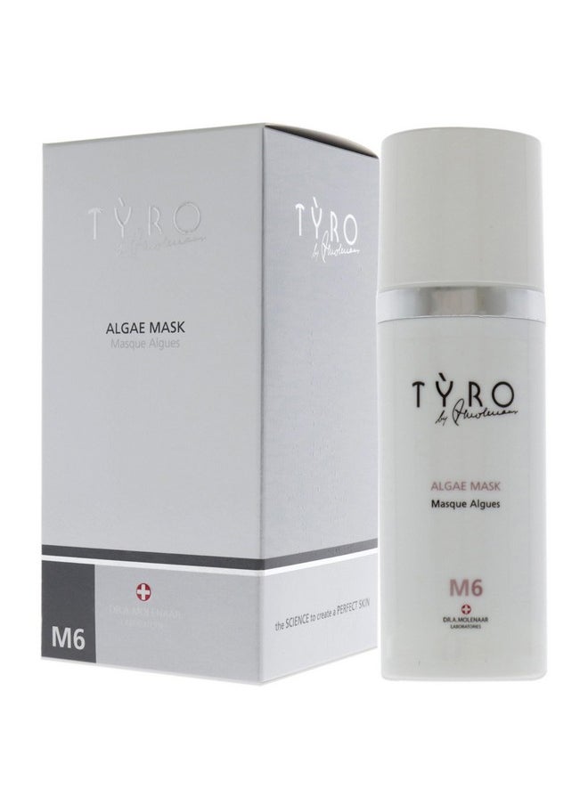 TYRO - Algae Face Mask Hydrating And Restoring Mask For Face Neck And Décolleté Contains Algae Extract Rich In Antioxidants Which Help Protect Skin Against Free Radicals And Wrinkles 1.69 Oz - Image 1