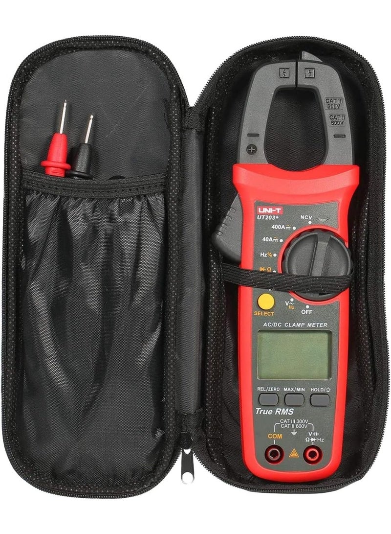 UNI-T UT203+ True RMS Digital Clamp Meter – 400A AC/DC, 4000 Counts, NCV, Auto Range - Image 3