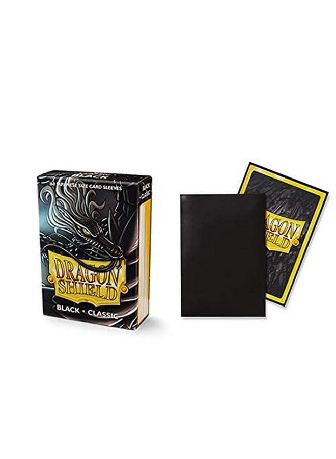 dragon shield Classic Mini Japanese Black 60 Ct Card Sleeves Individual Pack  - Image 3