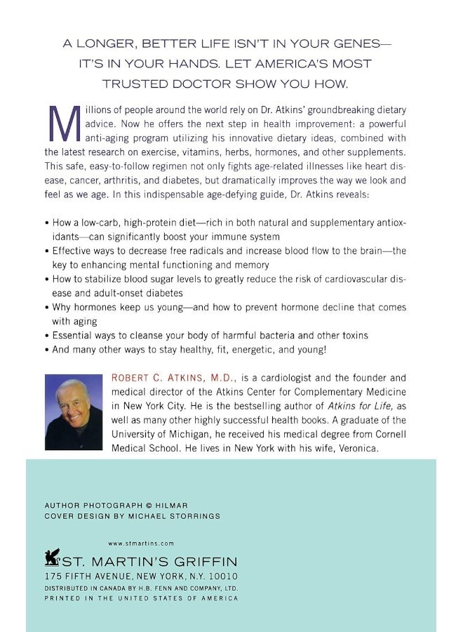 Dr Atkins Agedefying Diet  - Image 2