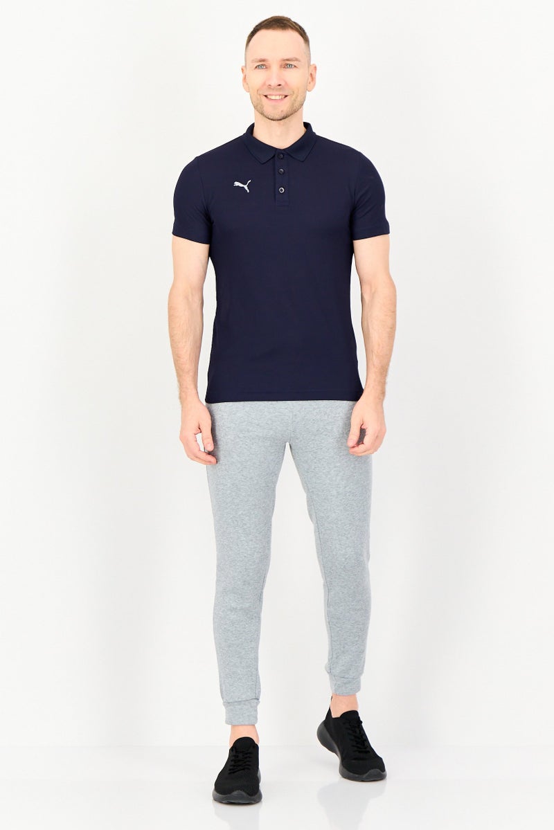 PUMA تي شيرت بولو رياضي للرجال بأكمام قصيرة، خارجي، أسود - Image 2