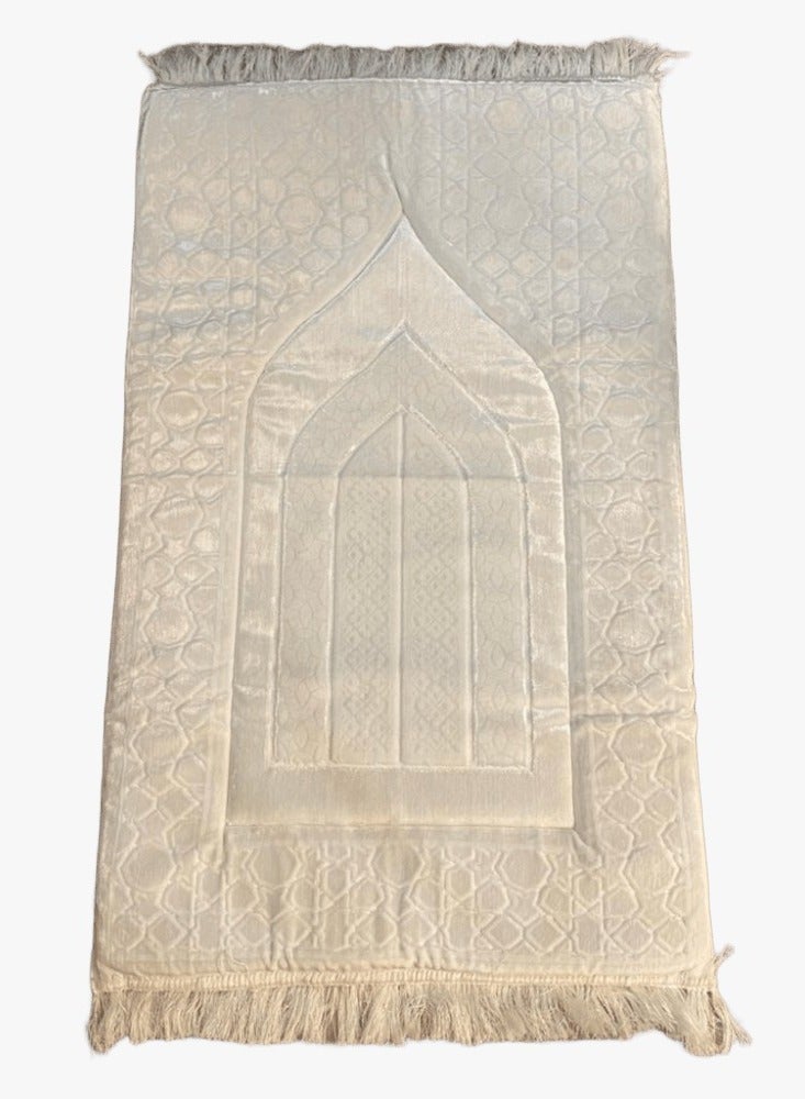 ريد روز سجادة صلاة بحشوة ميموري فوم -بيج - Image 1