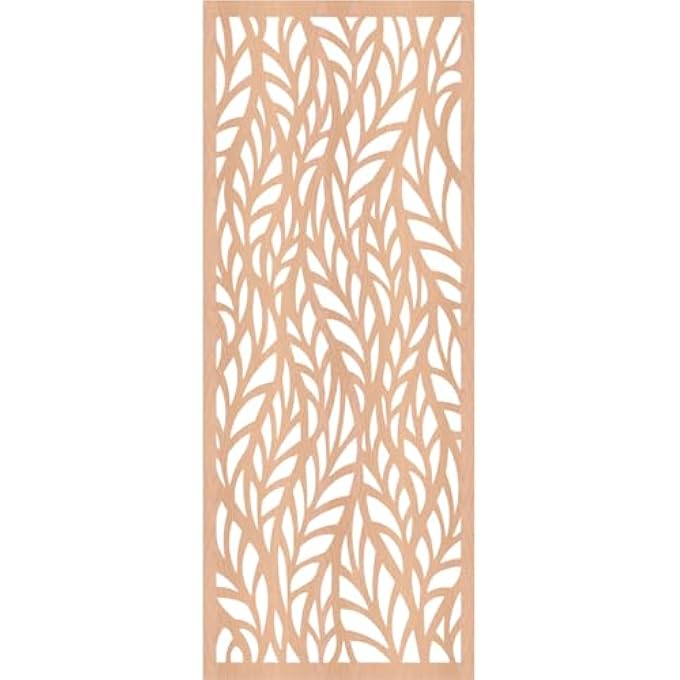 WALW10X25X0250OVEAL ORTONVILLE DECORATIVE FRETWORK WOOD WALL PANELS, 9 3/8"W X 24 3/8"H, ALDER - Image 2