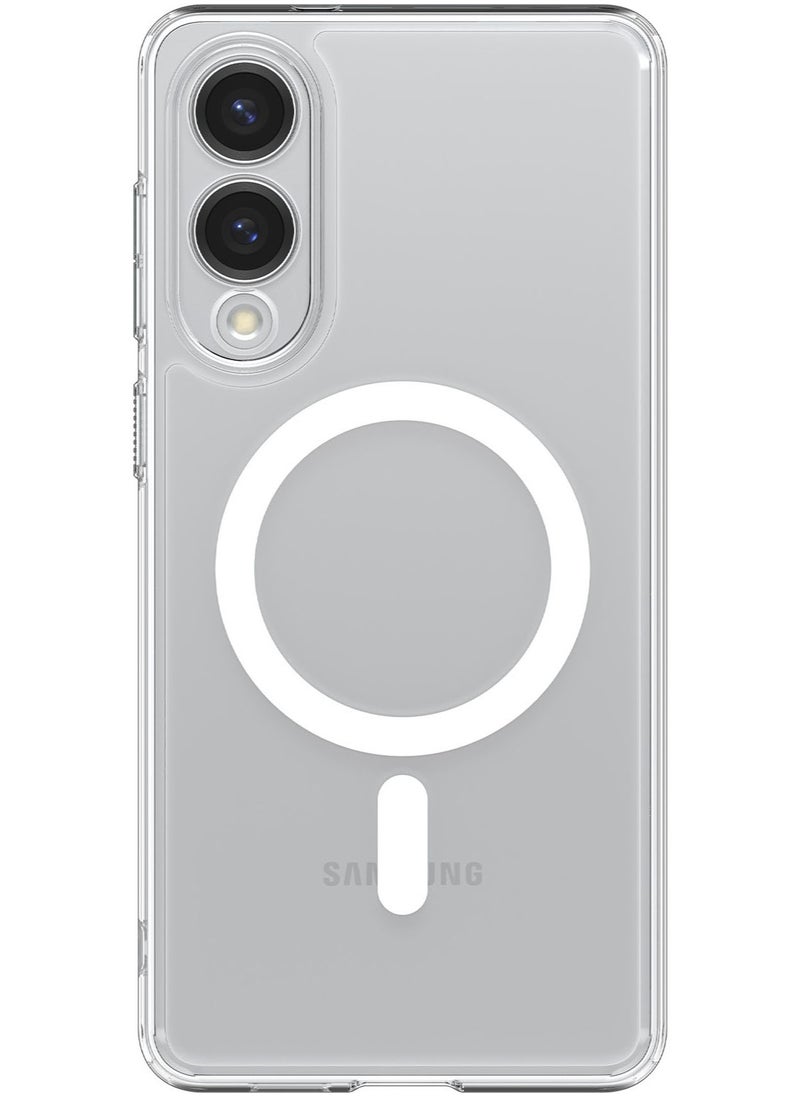 Ultra Hybrid MagFit for Samsung Galaxy S25 EDGE Case Cover with MagSafe (2025) - Clear White
