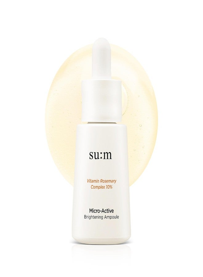 SU:M Micro-Active Toning Ampoule (0.5 fl oz) - High Potency Serum for Immediate and Firming, All Skin Types, Korean Skin Care. Pure Vitamin C & E, Niacinamide. - Image 1