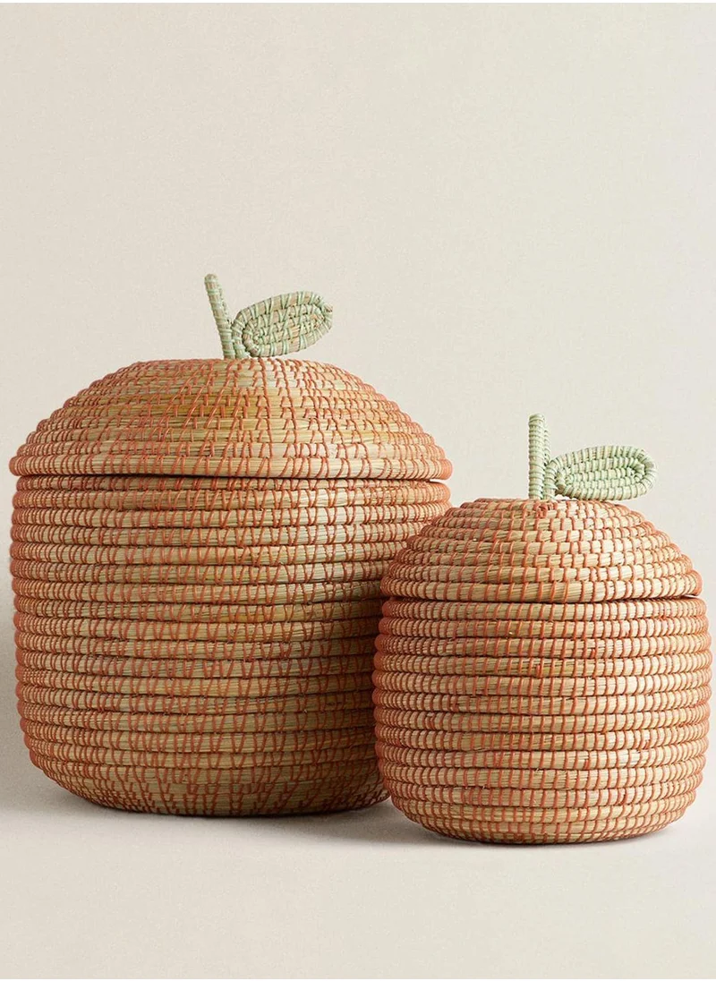 Ayra Set Of Two Seagrass Basket