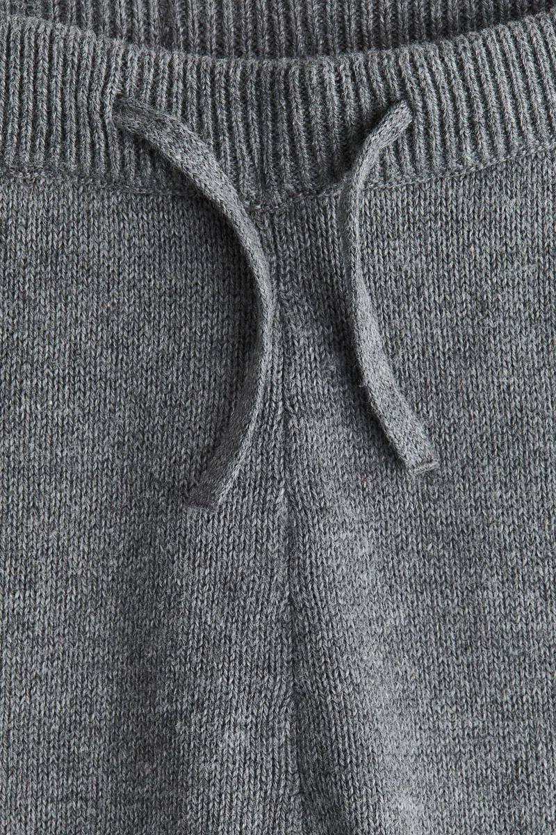 اتش اند ام بنطلون رياضي من القطن المحبوك