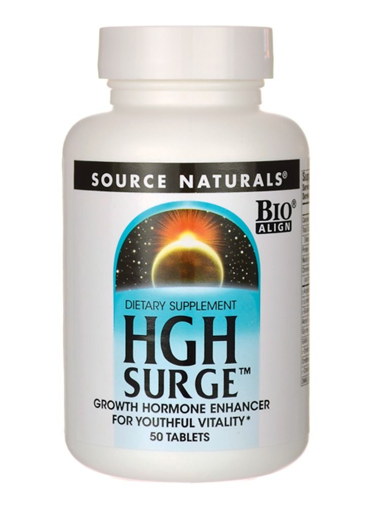 Source Naturals سورس ناتشورالز إتش جي إتش سيرج، 50 قرص