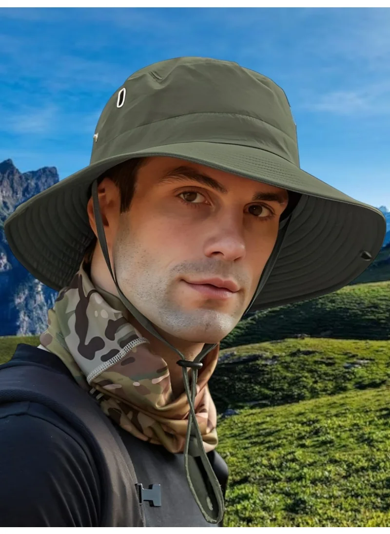 تيزجيلسين UV Protected Waterproof Summer Safari Hat