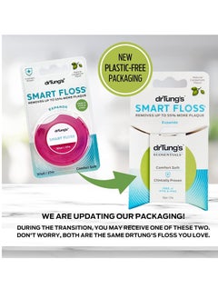 drTung's DrTung's Smart Floss - Natural Floss, PTFE & PFAS Free Floss, Gentle on Gums, Expands & Stretches, BPA Free Floss - Natural Dental Floss Cardamom Flavor (Pack of 6)  - Image 2