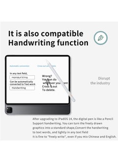 Youque Stylus Pen for iPad with digital battery display, Compatible with (2018-2022) Apple iPad Pro (11/12.9 Inch), iPad Air 3rd/4th Gen,iPad 6/7/8th Gen, iPad Mini 5th Gen for Precise Writing/Drawing  - Image 4