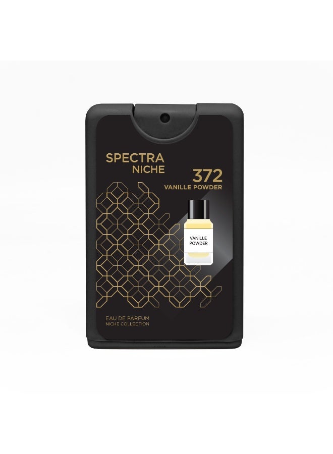 Spectra Pocket Niche 372 Vanille Powder EDP Unisex Perfume - 18ml - Image 2