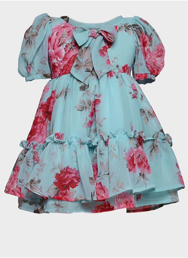 Many Frocks & Kids Floral Print Midi Dress