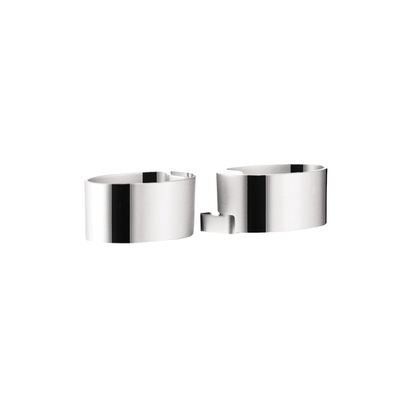 hansgrohe Soap Dishes Raindance Easy Install 2-inch Modern Accessories in Chrome, 28698000