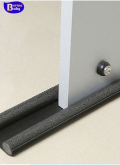 HQ-GAMING Bottom Sealing Strip Of Door Seam Soundproof Glass Strip Windproof, Dustproof And Cockroach Proof Black  - Image 1