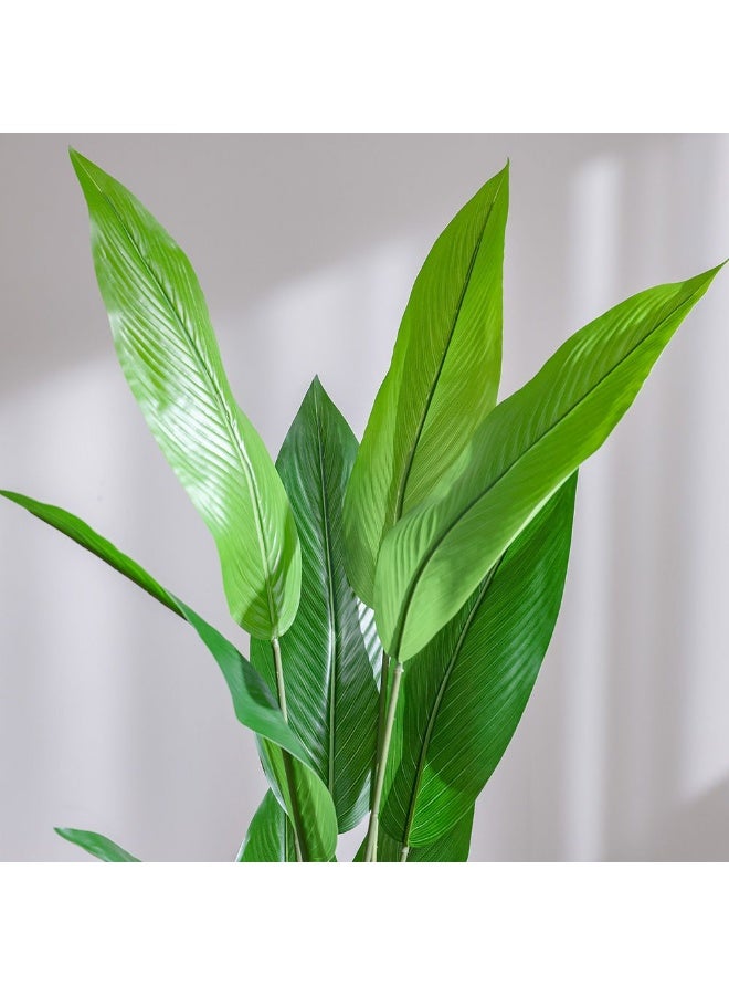 DANUBE HOME Paradise Bird Plant – 145 cm Artificial Green Decorative Plant – Tropical Indoor or Outdoor Decor for Living Room, Balcony or Events – Realistic & Maintenance-Free 231202708336 - Image 2